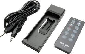 img 1 attached to 🎛️ Tascam RC-10 Remote Control: Wired/Wireless for DR-40 & DR-100MKII, Black - Enhance Performance & Convenience