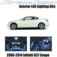 enhance your infiniti g37 coupe interior with xtremevision led kit (2008-2014) – cool white light setup with 9 pieces & installation tool logo