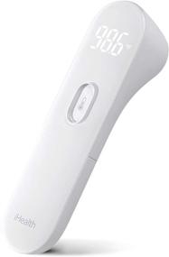 img 4 attached to Термометр iHealth PT3 для лба без контакта: цифровой инфракрасный бесконтактный термометр с ультрачувствительными датчиками для взрослых, детей и младенцев.
