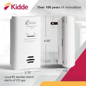 img 1 attached to 🔌 Kidde Carbon Monoxide Detector: AC-Plug-In with Battery Backup, CO Alarm & Replacement Alert