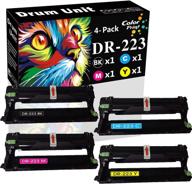 🖨️ colorprint compatible dr223cl drum unit replacement (4-pack) for l3210cw, l3230cdw, l3270cdw, l3290cdw, l3710cw, l3750cdw, l3770cdw printer logo