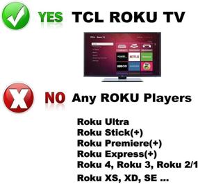 img 1 attached to 📺 Пульт ДУ TCL Roku TV - Оригинальное устройство управления Amaz247 для всех встроенных ТВ TCL ROKU - Не совместим с плеером Roku или Roku Stick.