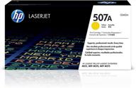 🖨️ hp 507a ce402a yellow toner cartridge - compatible with hp laserjet enterprise 500, 551, and 570 series logo