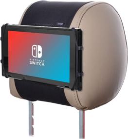 img 4 attached to TFY Car Headrest Mount Silicon Holder for Nintendo Switch Game Machine and Other Tablets