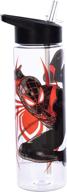 24 oz. uv single-wall tritan water bottle featuring marvel spider-man miles morales логотип