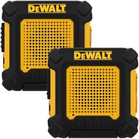 img 4 attached to DEWALT DXFRS220 Heavy Duty Walkie Talkies - 1 Watt, Wearable, Shock Resistant, Long Range & Rechargeable Two-Way Radio (Set of 2)