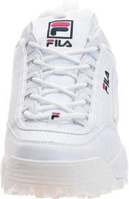 img 3 attached to Fila Mens Disruptor Premium White Men's Shoes