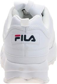 img 2 attached to Fila Mens Disruptor Premium White Men's Shoes