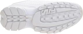 img 1 attached to Fila Mens Disruptor Premium White Men's Shoes