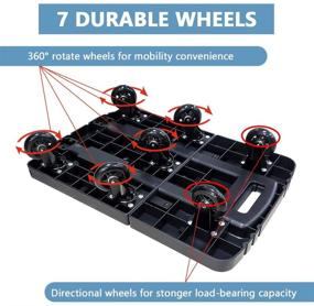 img 2 attached to 🛒 Folding Telescopic Portable Shopping Trolley