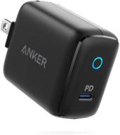 🔌 зарядное устройство для стены anker powerport pd 1 usb-c: технология 18 вт power delivery для iphone, ipad, pixel, galaxy, nintendo и многое другое. логотип