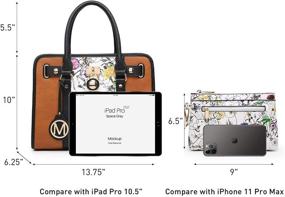 img 1 attached to Handbags Purses Satchel Shoulder Matching Women's Handbags & Wallets and Totes