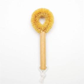 img 3 attached to 🧽 Tawashi Kitchen Scrub Brush with Handle: Versatile for Dish, Pan, Pot, Strainer, Sink, and Vegetables (Normal)