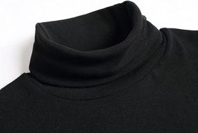 img 2 attached to Turtleneck Pullover Sleeve Thermal Shirt Sports & Fitness for Australian Rules Football