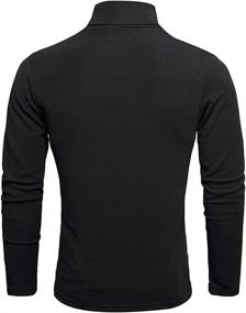 img 3 attached to Turtleneck Pullover Sleeve Thermal Shirt Sports & Fitness for Australian Rules Football