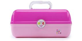 img 3 attached to 💄 Caboodles On-the-go Girl - X-Large Cosmetic Organizer for Makeup & Accessories, Pink Over Rose, Forever Fun Edition - 1 Count