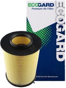 img 3 attached to ECOGARD XA6149 Премиум воздушный фильтр двигателя: идеально подходит для моделей Ford Focus и Escape 2012-2019.