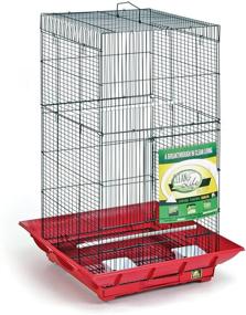 img 1 attached to 🐦 Revolutionize Bird Care with the Prevue Hendryx-Clean Life Tall Bird Cage