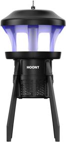 img 2 attached to 🦟 Hoont 35 3-Way Mosquito and Fly, Gnat Trap: Effective Indoor & Outdoor Bug Killer with UV Light Attractant and Fan – Includes Stand