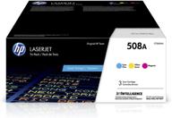 🖨️ hp 508a (cf361a, cf362a, cf363a) toner-cartridges cyan, magenta, yellow for hp color laserjet enterprise m553 series, m577 series - enhanced seo logo