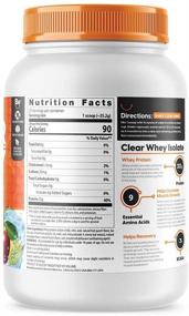 img 3 attached to 🍓 19.5 Ounce Doctor's Best Fruit Punch Clear Whey Protein Powder