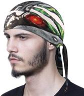 🚴 stay cool and sweat-free with the adjustable cooling helmet liner skull cap – ideal for cycling, running, and outdoor activities – suitable for men and women логотип