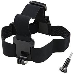 img 2 attached to 📷 VVHOOY Action Camera Head Strap Mount Headband for GoPro Hero 9/8/7/6/5/4, AKASO EK7000, Brave 4/5/6 Plus, V50X Elite, Dragon Touch, Remali, APEXCAM, COOAU 4K Action Camera