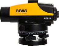 top-notch precision with nwi ncl26 26x contractors automatic level logo