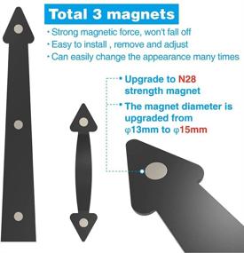 img 2 attached to ZEKOO Magnetic Decorative Handles Hardware