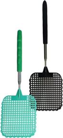 img 4 attached to Home Telescope Swatters Assorted Colors Household Supplies