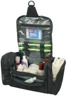 effortless organization on the go: deluxe travel organizer with hanging hook logo