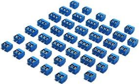 img 3 attached to 🔌 SamIdea PCB Mount Screw Terminal Block Connectors, 2 Pin and 3 Pin Socket Strips, 5.08mm Pitch for Arduino - Pack of 60pcs