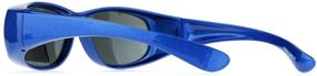 img 1 attached to 🕶️ Polarized Kids Size Sunglasses - SA106 Boys' Accessories