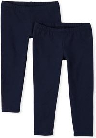 img 2 attached to 👖 Girls' Medium Leggings at Children's Place - Fashionable Legging Options for Girls' Clothing