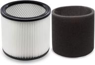 🔍 yuefeng shop-vac filter 90350 90304 90333 replacement - top-quality for wet/dry vacuums 5 gallon+ [1 filter + 1 foam filter] logo