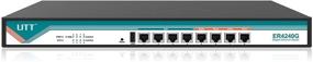img 1 attached to UTT ER4240G Business Gigabit Router with 4 WAN Ports, 4 LAN Ports, Load Balancing/Failover, NAT, IPSec/PPTP VPN, Firewall