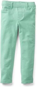 img 1 attached to Carters Girls French Stretch Skinny Girls' Clothing for Leggings
