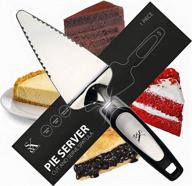 🔪 effortless grip: unveiling the pro grade server spatula for enhanced server skills логотип