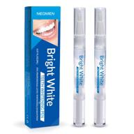 🦷 neomen teeth whitening pen (2 pack) - professional 35% carbamide peroxide gel, safe and effective for teeth whitening, travel-friendly, easy to use, natural mint flavor logo