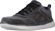 skechers mens delson 2 0 charcoal men's shoes for fashion sneakers logo