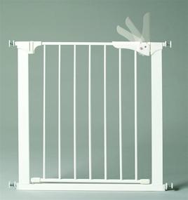 img 2 attached to 🚧 Command Pet Pressure Gate: Secure and Versatile, 29.5" H/29-32 W, White (PG5100)