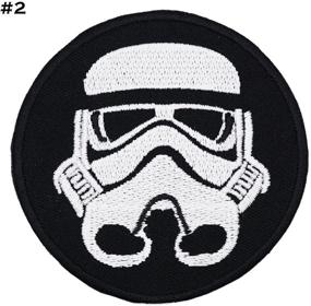 img 2 attached to Value Pack of 4 Star Wars Iron-on Embroidered Patches - Super Saver