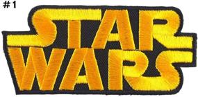 img 3 attached to Value Pack of 4 Star Wars Iron-on Embroidered Patches - Super Saver