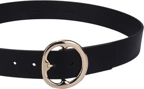 img 2 attached to Jessica Simpson Womens Buckle Fashion Women's Accessories for Belts