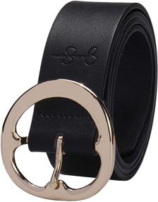 img 4 attached to Jessica Simpson Womens Buckle Fashion Women's Accessories for Belts