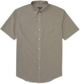 img 2 attached to 👕 X-Large Van Heusen Wrinkle Minicheck Men's Clothing and Shirts