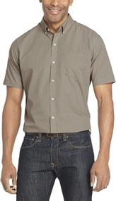 img 4 attached to 👕 X-Large Van Heusen Wrinkle Minicheck Men's Clothing and Shirts