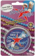 🔮 clear 0.7mm stretch magic bead and jewelry cord by pepperell - 5m length logo