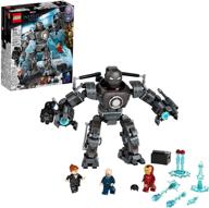 🦸 exclusive lego marvel iron man collectible: unleash your inner superhero! logo