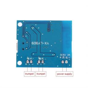 img 1 attached to 🔊 Высоконадежная двойная плата усилителя Bluetooth мощностью 15 Вт x 2 для стерео динамиков с двойным каналом вывода